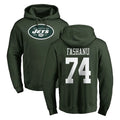 Fenge NY.Jets #74 Olu Fashanu Player Green LOGO Pullover Hoodies Limited Game Stitched Jerseys