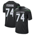 Fenge NY.Jets #74 Olu Fashanu Player Stealth Black Home Game Stitched Jerseys