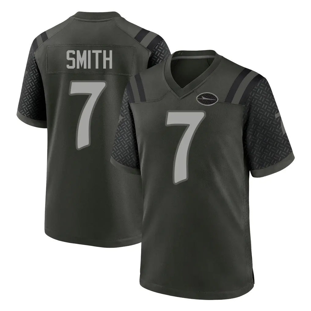 Fenge NY.Jets #7 Geno Smith Player Green 2025 Rivalries Collection Home Game Stitched Jerseys