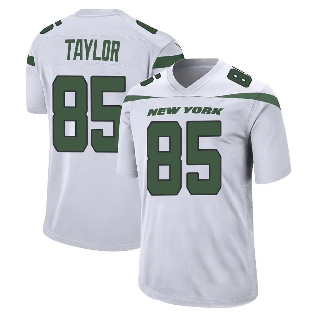 Fenge NY.Jets #85 Mason Taylor Player White Spotlight Home Game Stitched Jerseys