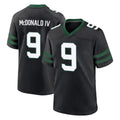 Fenge NY.Jets #9 Will McDonald IV Player Black Legacy Home Game Stitched Jerseys
