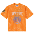 Fenge NY.Knicks OVO x  Orange Mesh Football Fashion Jerseys