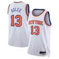 Fenge NY.Knicks #13 Tyler Kolek White Swingman Jerseys - Association Edition