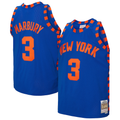 Fenge NY.Knicks #3 Stephon Marbury Mitchell & Ness Blue 200506 Hardwood Classics Swingman Jerseys