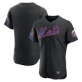 Fenge NY.Mets Blank Player Black Alternate Elite Home Limited Stitched Jerseys