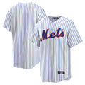 Fenge NY.Mets Blank Player White Home Game Stitched Jerseys