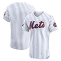 Fenge NY.Mets Blank Player White Home Limited Elite Stitched Jerseys