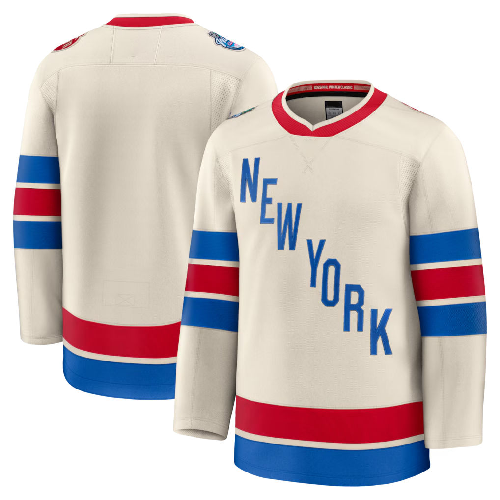 Fenge NY.Rangers Beige 2026 Winter Classic Premium Jerseys