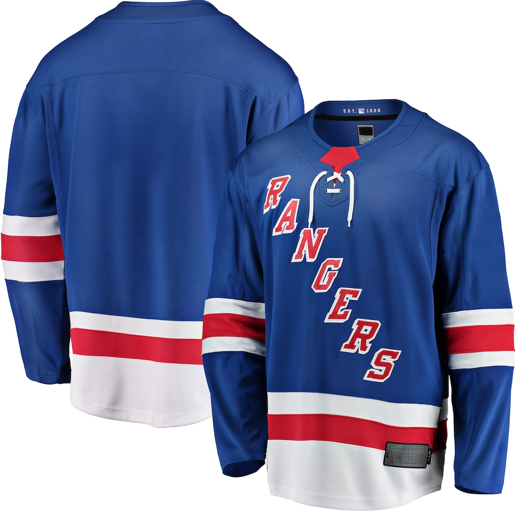 Fenge NY.Rangers Blue Breakaway Home Jerseys