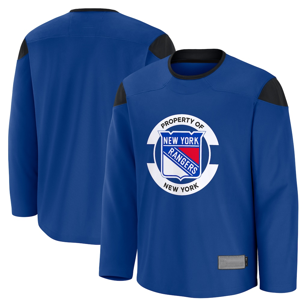 Fenge NY.Rangers Blue Practice Jerseys