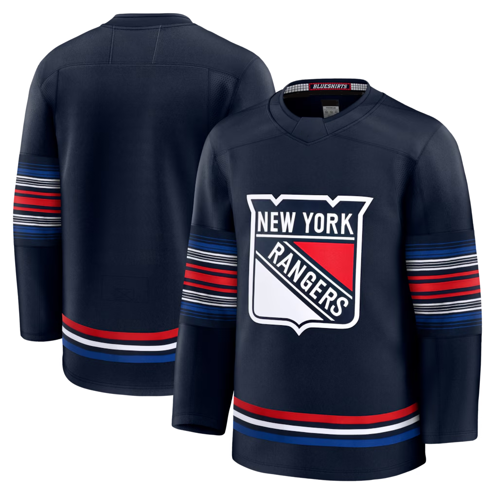 Fenge NY.Rangers Navy Alternate Premium Jerseys