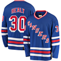 Fenge NY.Rangers #30 Glenn Healy Blue Premier Breakaway Retired Player Jerseys