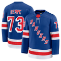 Fenge NY.Rangers #73 Matt Rempe Blue Home Premium Jerseys