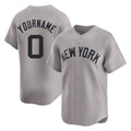 Fenge NY.Yankees #0 Marcus Stroman Player Gray Limited Home Stitched Jerseys
