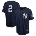 Fenge NY.Yankees #2 Derek Jeter Player Navy 2020 Hall of Fame Induction Limited Stitched Jerseys