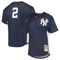 Fenge NY.Yankees #2 Derek Jeter Player Navy Mitchell & Ness Limited Stitched Jerseys