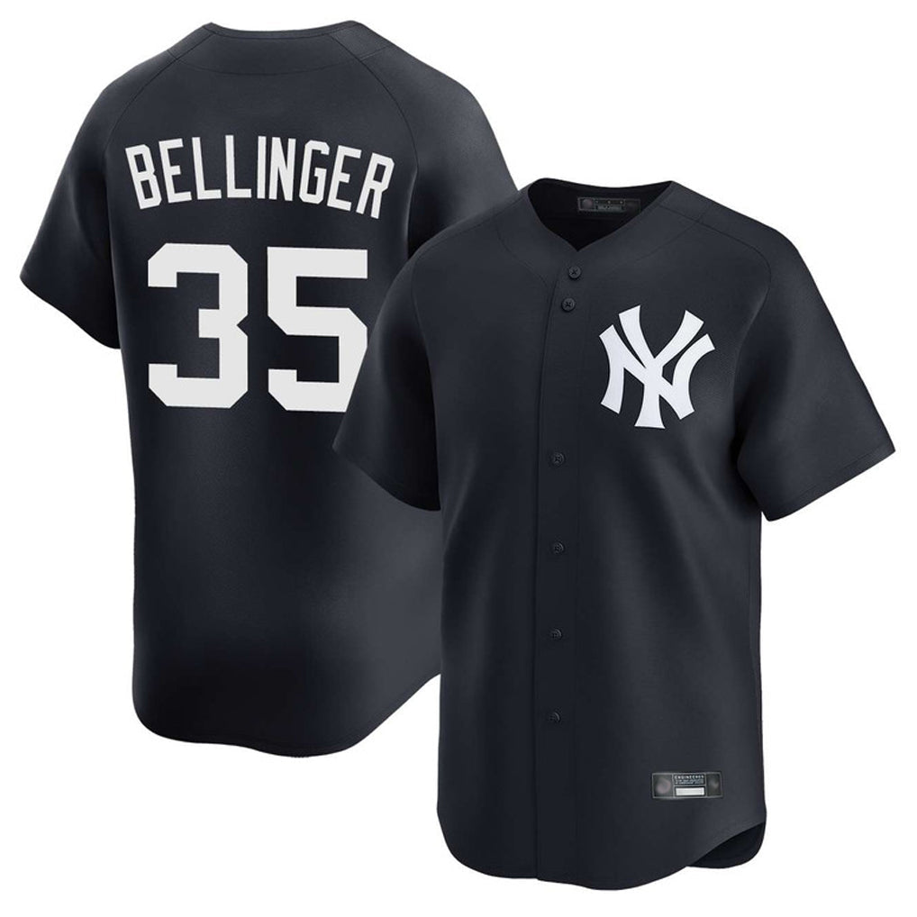 Fenge NY.Yankees #35 Cody Bellinger Player Navy Limited Game Stitched Jerseys