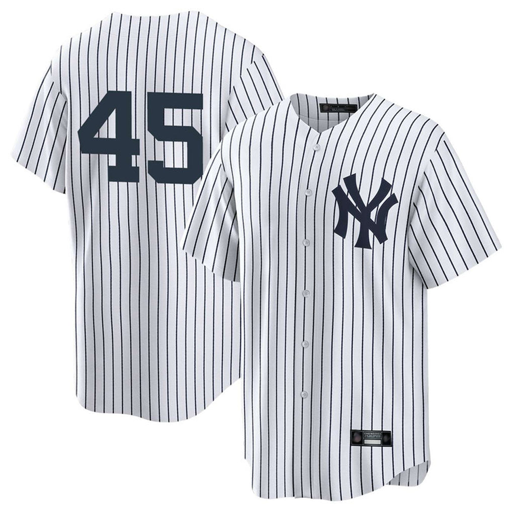 Fenge NY.Yankees #45 Gerrit Cole Player White Game Home Stitched Jerseys
