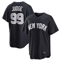 Fenge NY.Yankees #99 Aaron Judge Player Navy Home Game Stitched Jerseys
