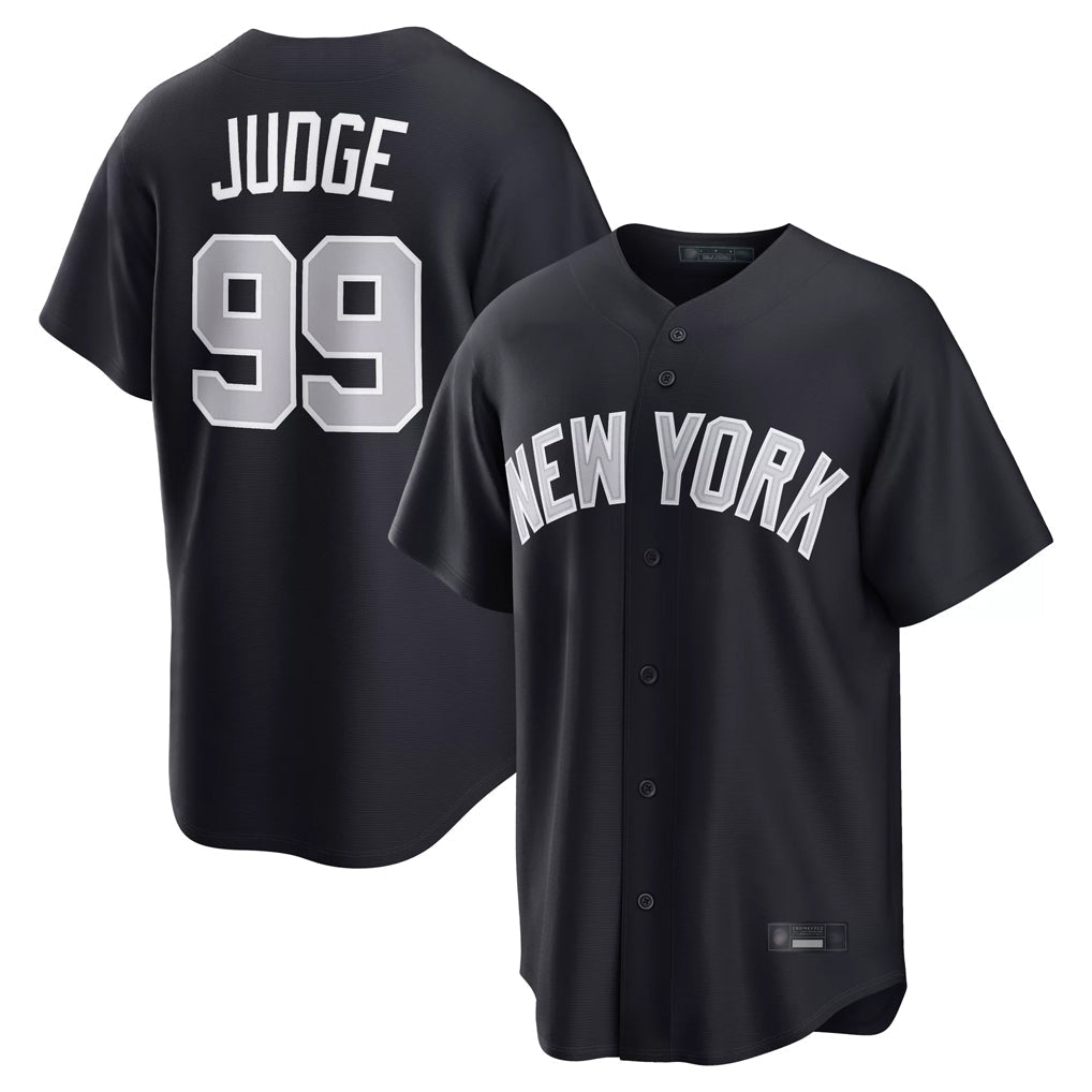 Fenge NY.Yankees #99 Aaron Judge Player Navy Home Game Stitched Jerseys