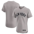 Fenge NY.Yankees Blank Player Gray Limited Elite Home Stitched Jerseys