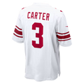 Fenge NY.ork #3 Giants Abdul Carter  White Game Stitched Jerseys