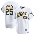 Fenge Athletics #25 Brent Rooker White Home Limited Player Jersey American Stitched Personalized Jerseys