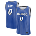 Fenge O.Magic #0 Anthony Black Royal Fast Break Replica Jerseys - Icon Edition