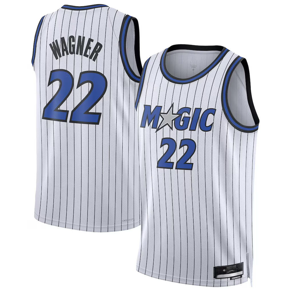 Fenge O.Magic #22 Franz Wagner White Swingman Player Jerseys - Association Edition