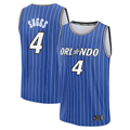 Fenge O.Magic #4 Jalen Suggs Blue Fast Break Jerseys - Icon Edition