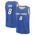 Fenge O.Magic #8 Jamal Cain Blue Fast Break Jerseys - Icon Edition