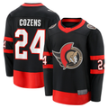 Fenge O.Senators #24 Dylan Cozens Black Home Breakaway Jerseys