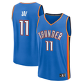 Fenge OC.Thunder #11 Isaiah Joe Blue Fast Break Replica Player Stitched Jerseys- Icon Edition