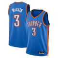 Fenge OC.Thunder #3 Jared McCain Blue Swingman Stitched Jerseys- Icon Edition