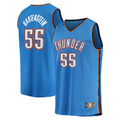 Fenge OC.Thunder #55 Isaiah Hartenstein Blue Fast Break Replica Player Stitched Jerseys - Icon Edition