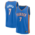 Fenge OC.Thunder #7 Chet Holmgren Blue Fast Break Replica Player Stitched Jerseys - Icon Edition