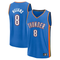 Fenge OC.Thunder #8 Jalen Williams Blue Fast Break Replica Player Stitched Jerseys - Icon Edition