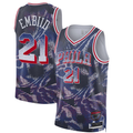 Fenge P.76ers #21 Joel Embiid Navy 2025 Select Series Swingman Player Jerseys
