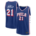 Fenge P.76ers #21 Joel Embiid Royal Fast Break Replica Jerseys - Icon Edition