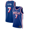Fenge P.76ers #7 Royal Swingman Jerseys - Icon Edition