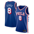 Fenge P.76ers #8 Paul George Royal 2024 Offseason Addition Swingman Jerseys