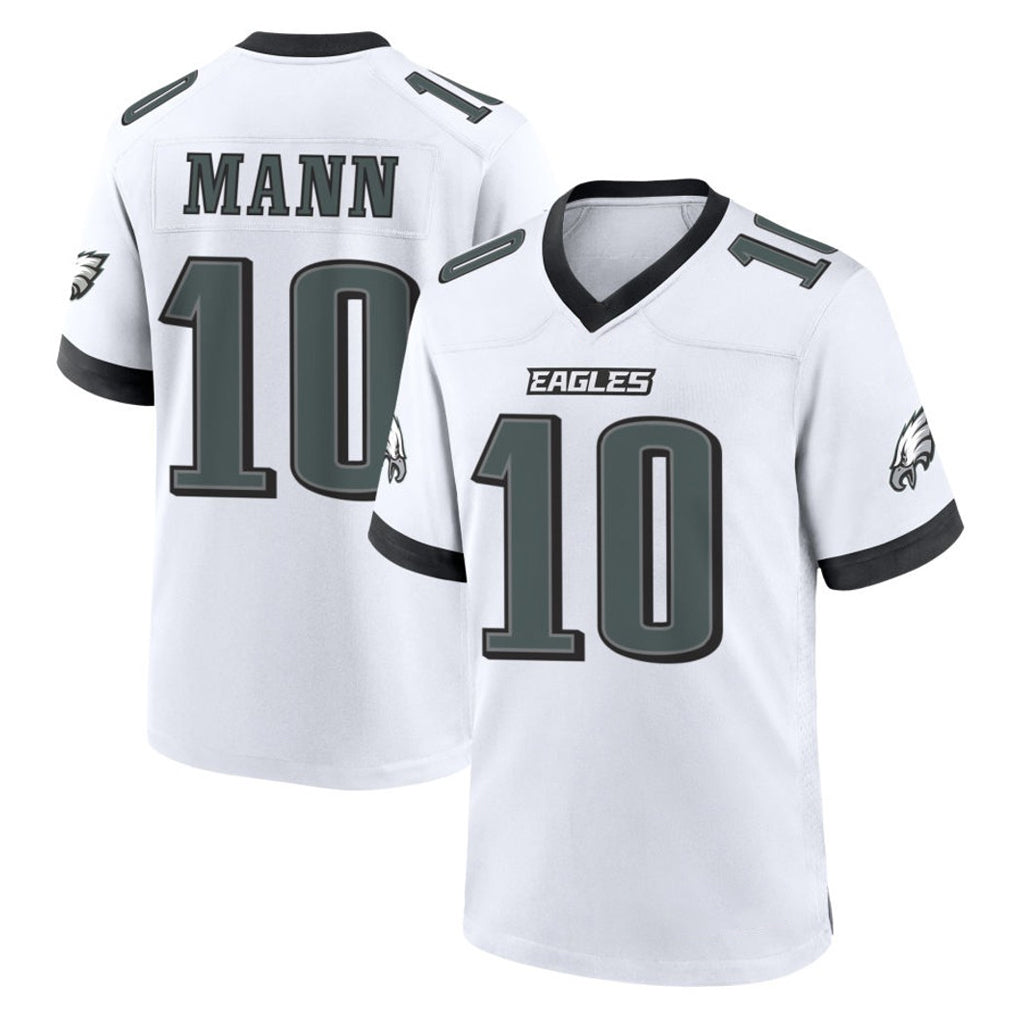 Fenge P.Eagles #10 Braden Mann Player White Game Home Stitched Jerseys