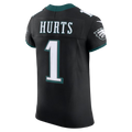 FengeP.Eagles #1 Jalen Hurts Black Alternate Vapor F.U.S.E. Elite Stitched Jerseys