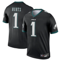 Fenge P.Eagles #1 Jalen Hurts Player Black Legend Stitched Jerseys