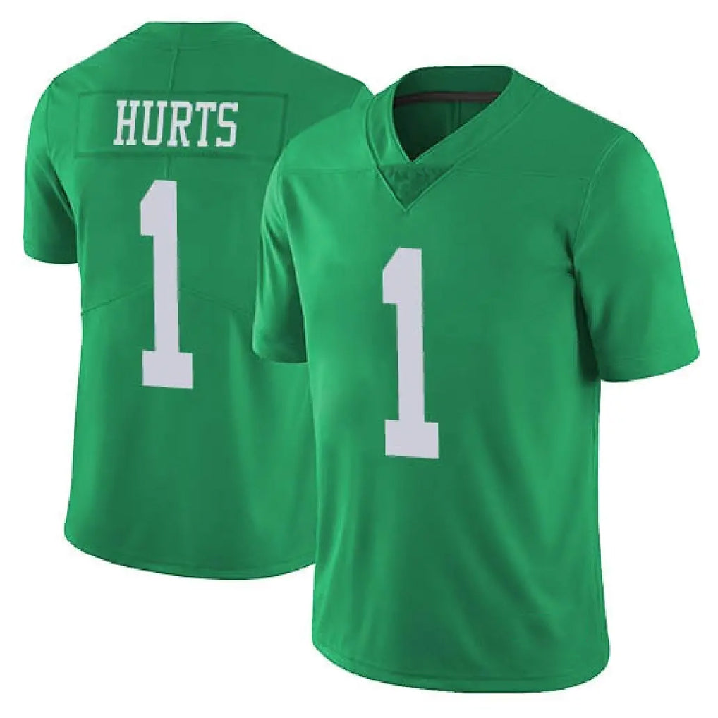 Fenge P.Eagles #1 Jalen Hurts Player Green Limited Vapor Untouchable Home Game Stitched Jerseys