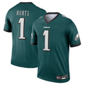 Fenge P.Eagles #1 Jalen Hurts Player Green Team Legend Stitched Jerseys