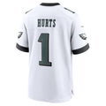 Fenge P.Eagles #1 Jalen Hurts Player White Home Game Stitched Jerseys