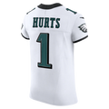 Fenge P.Eagles #1 Jalen Hurts White Vapor F.U.S.E. Elite Stitched Jerseys