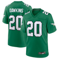 Fenge P.Eagles #20 Brian Dawkins Green Alternate Retired Player Game Stitched American Stitched Jerseys