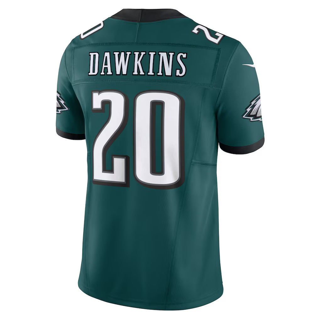 Fenge P.Eagles #20 Brian Dawkins Midnight Green Vapor F.U.S.E. Limited Stitched Jerseys